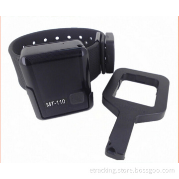 Water Resistance (IP67) Metal Patients, Parolees Anti-Lost GPS Real Time Tracker Mt-110 with Two Way Communication
